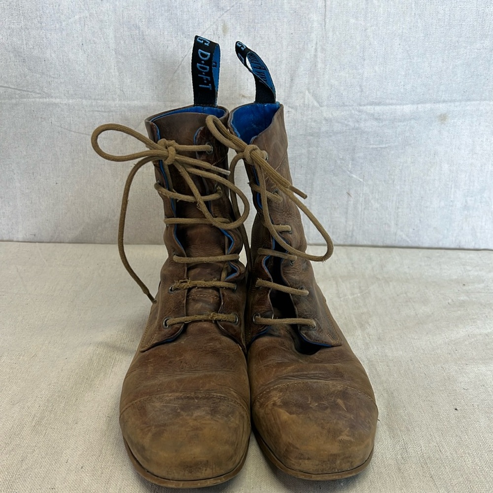 Fluevog Radio BBC Boots - Brown Sz 8